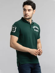 Classic Green Short Sleeve Polo Shirt