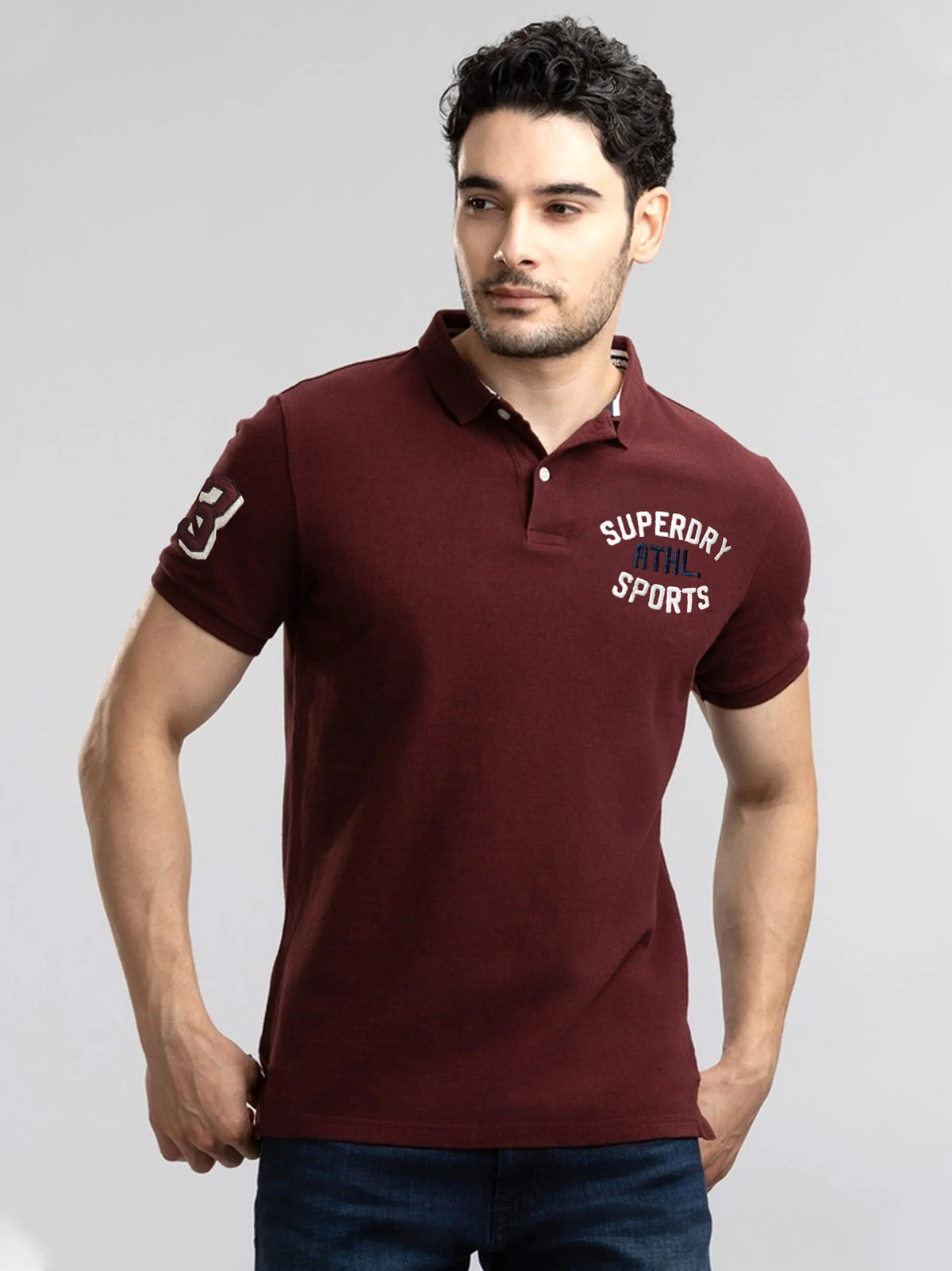 Classic Red Short Sleeve Polo Shirt