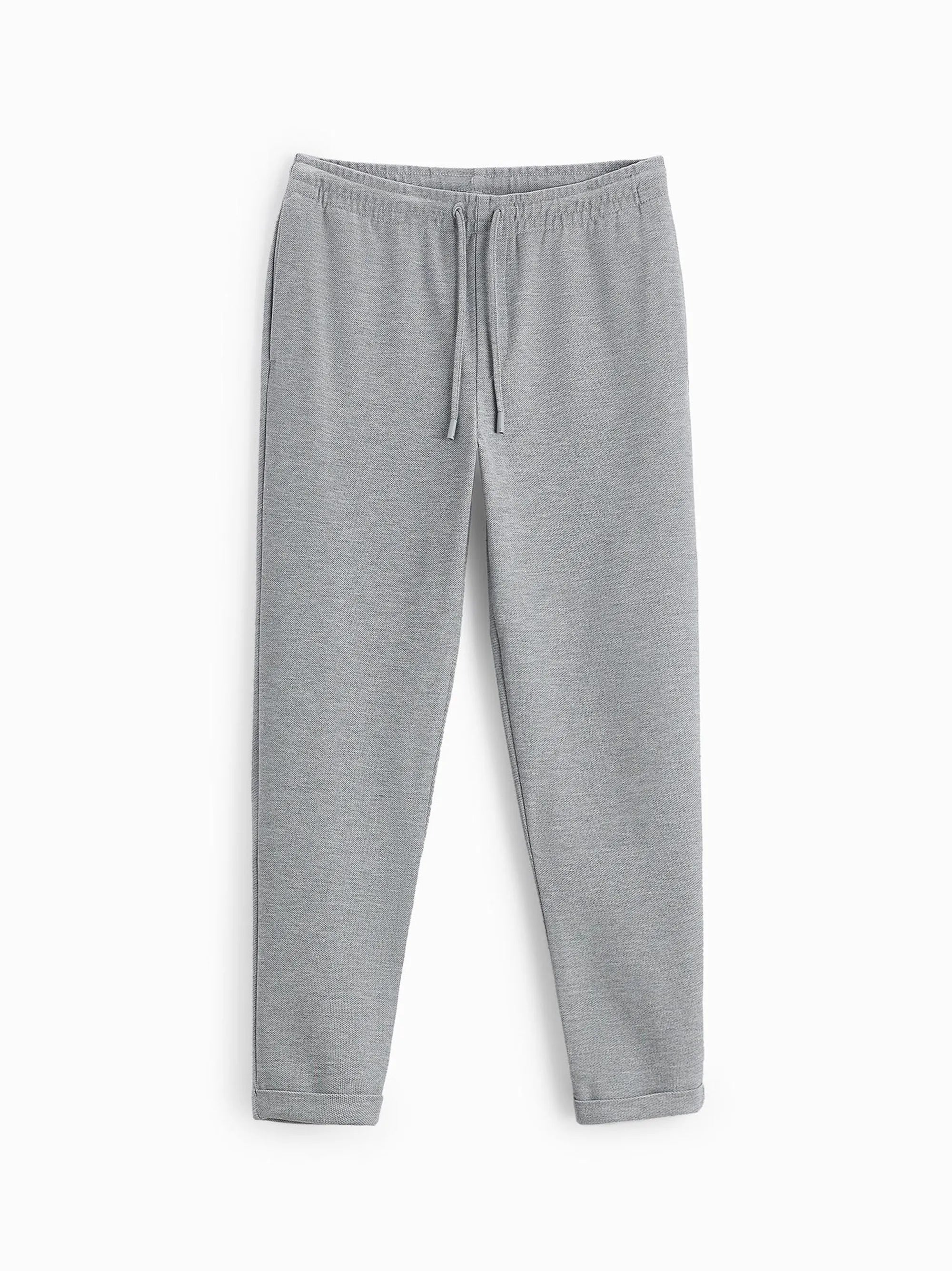 Jogger Waistband Grey Trouser For Men