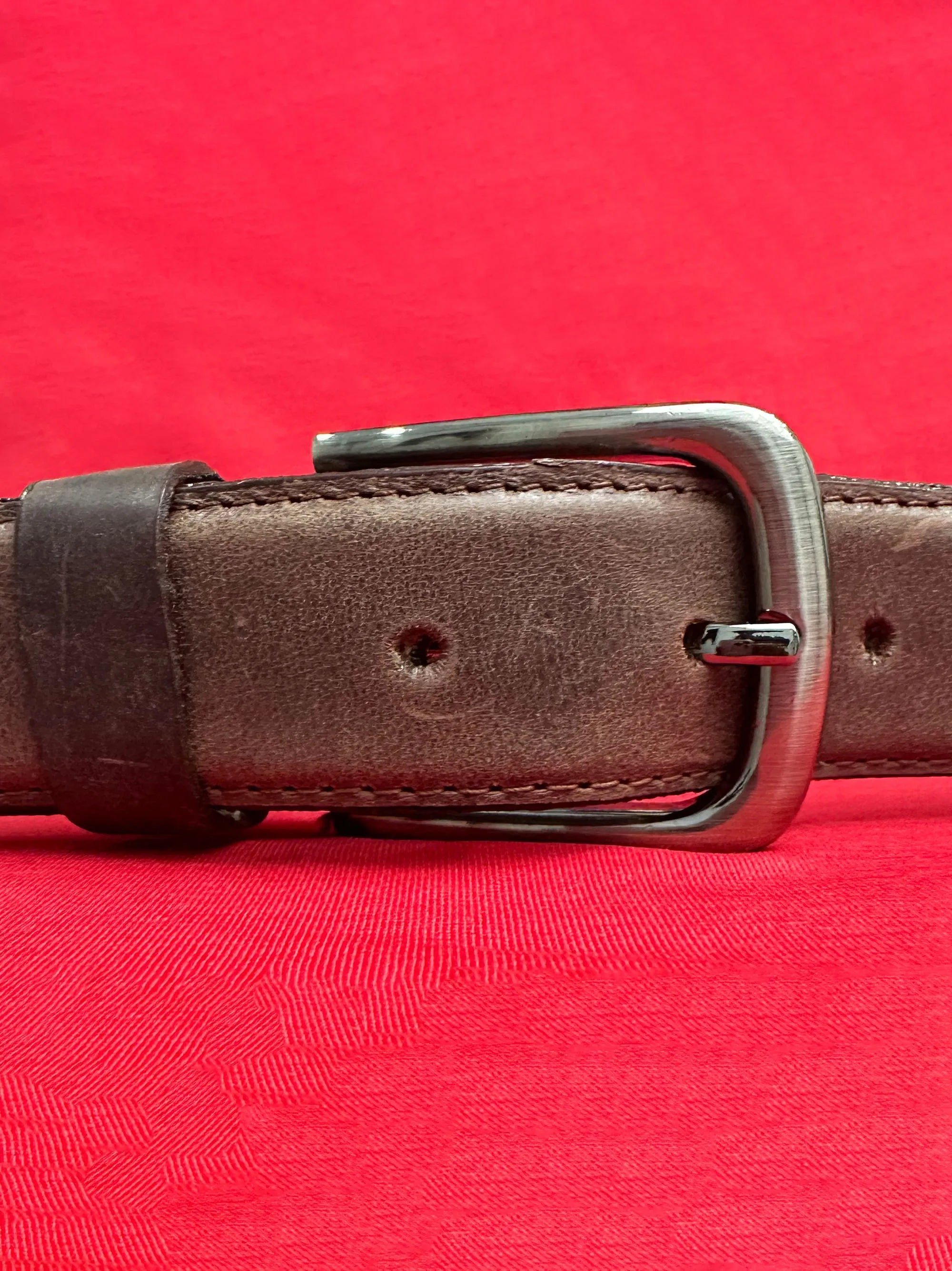 High Quality Brown Leather Belt