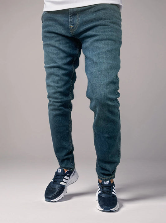Men’s Greenish Blue In Skinny fit Jeans