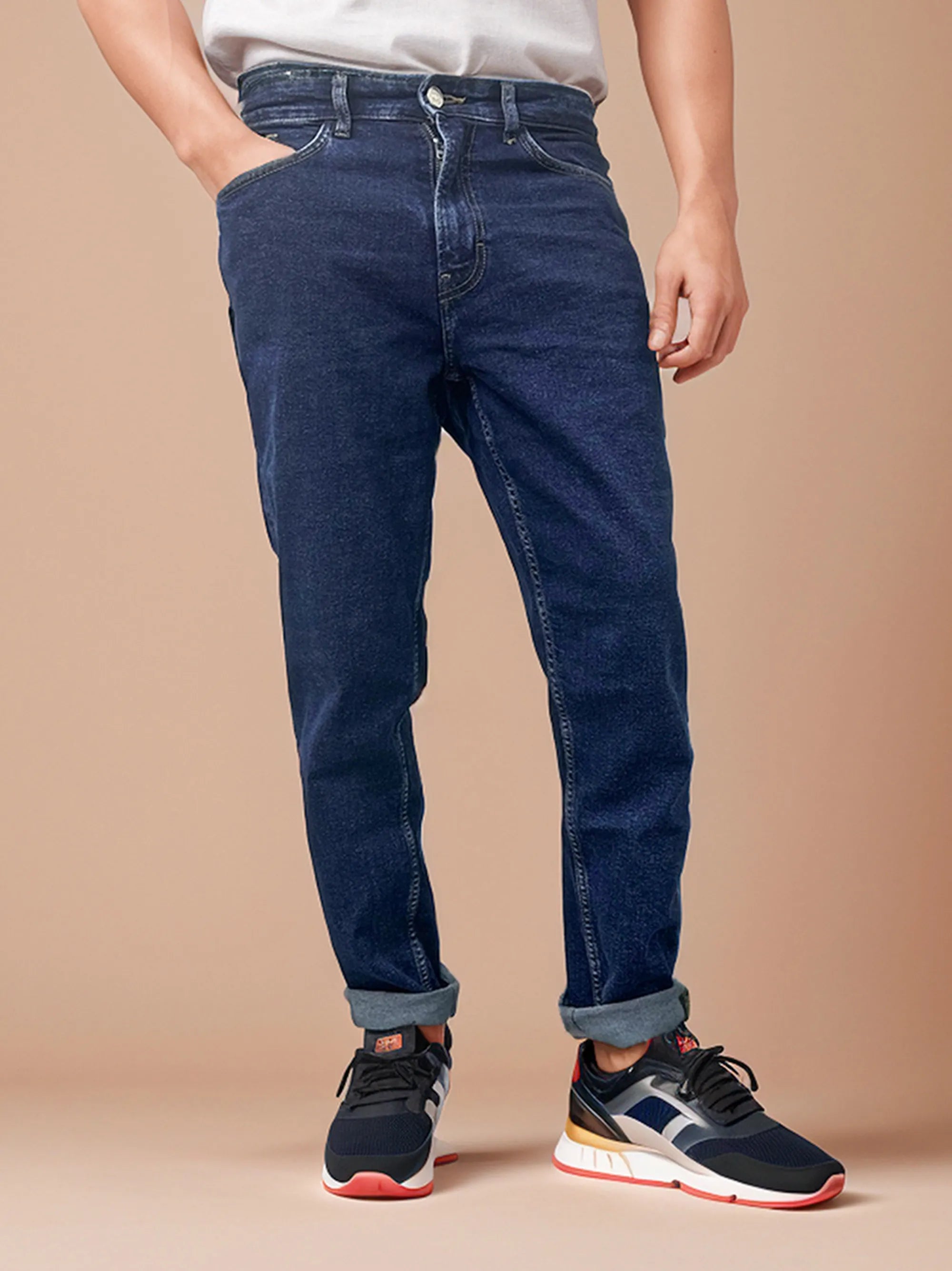 Men’s Slim fit Stretchable Light Blue Jeans Pant