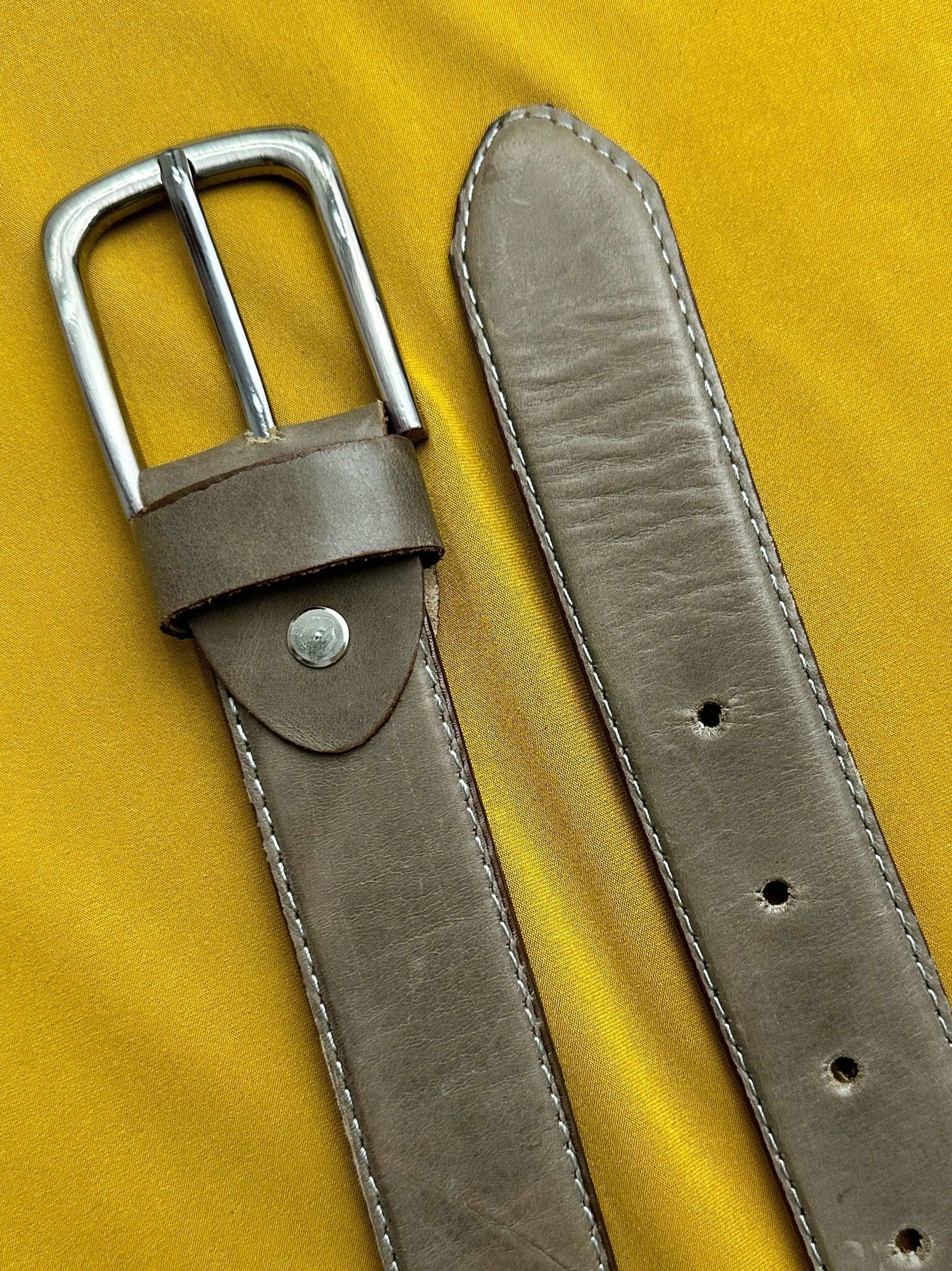 Premium Quality Olive Leather Belt