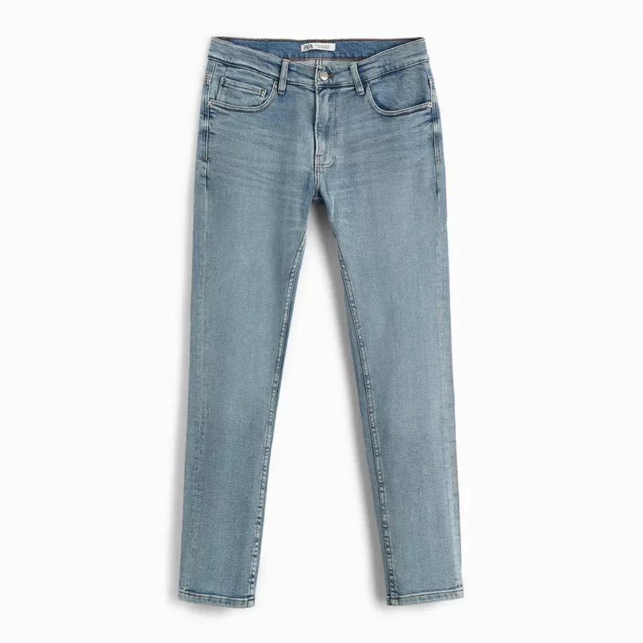 Five Pocket Slim-fit Zara Jeans Pant New Collection