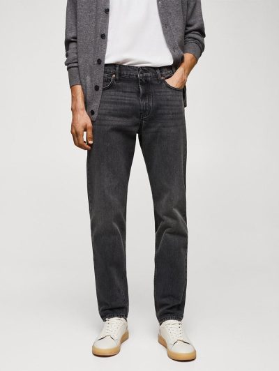 Slim Straight Blackish Denim Jeans, Best in Denim, Blue Denim for men, Blackish jeans, Jeans For men, Jeans pant, Mango Jeans, Slim Straight Comfort Stretch, Slim Straight Fit, Slim Straight-Fit Jeans, Comfort-Stretch Denim, Blackish Denim Jeans Pant, Classic Five Pocket Style, Stylish Belt Loops, Button and Zip Fastening, Denim-Style Cotton Fabric, Men's Fashion, Best Jeans for Comfort