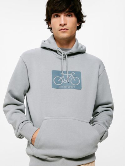 SPRINGFIELD Spin the World Bike Design Hoodie, designer hoodie for men, Hoodie, Men's Hoodie, stylish hoodie for men