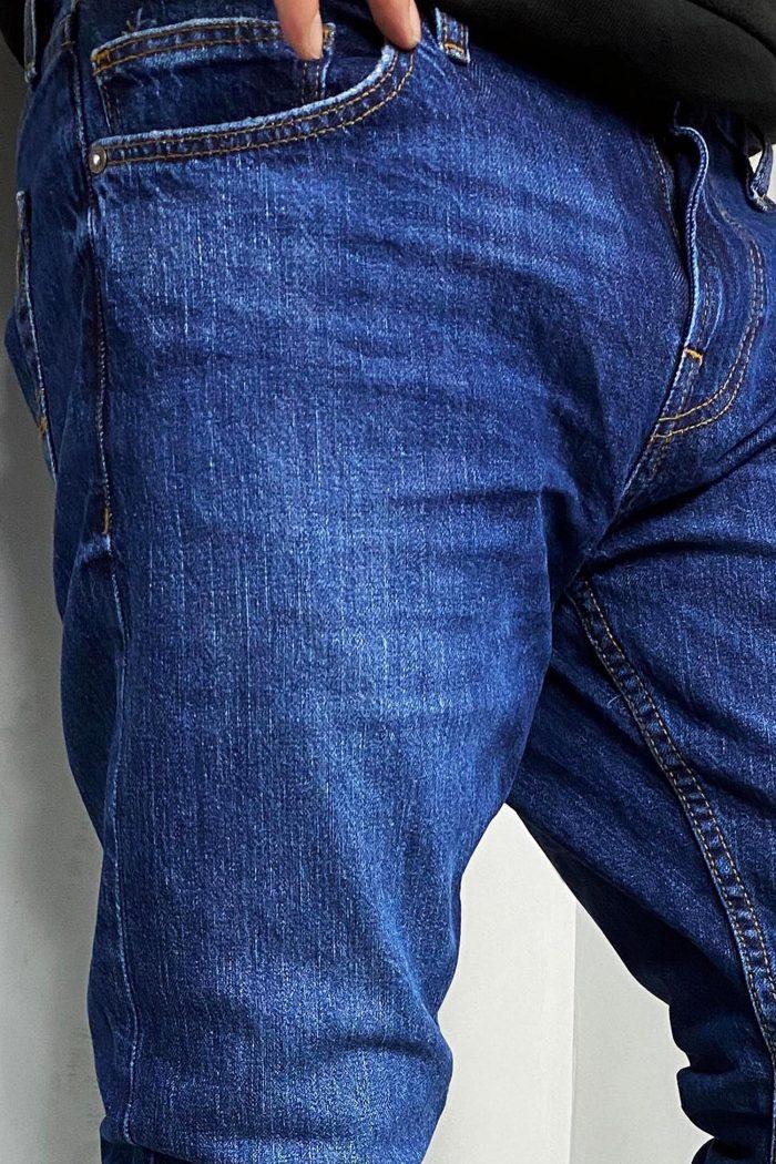 Blue light Fade Slim Straight jeans