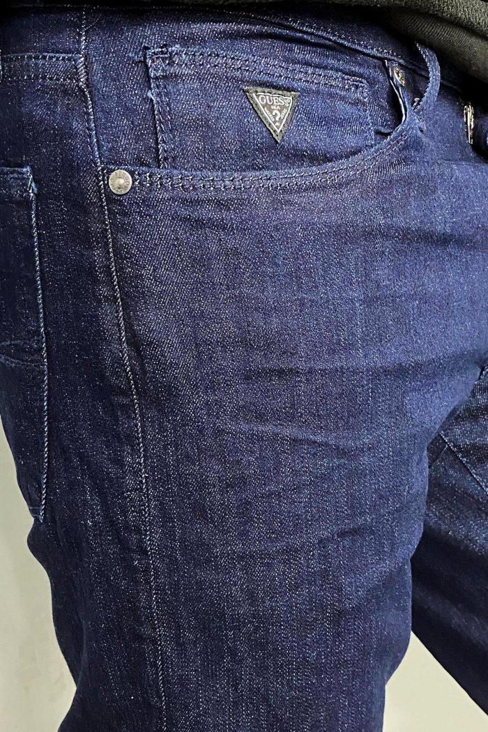 Dark Blue Slim Straight jeans Pant