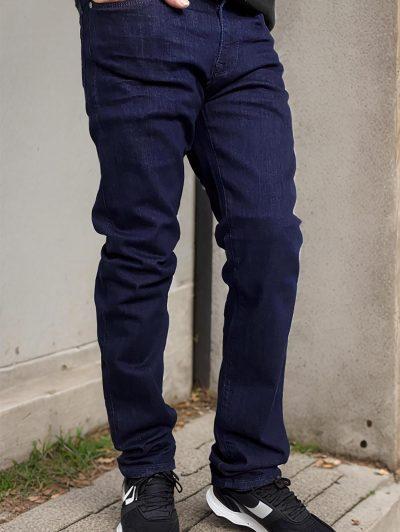 Dark Blue Slim Straight jeans Pant