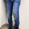 Faded Blue Slim Straight jeans Pant