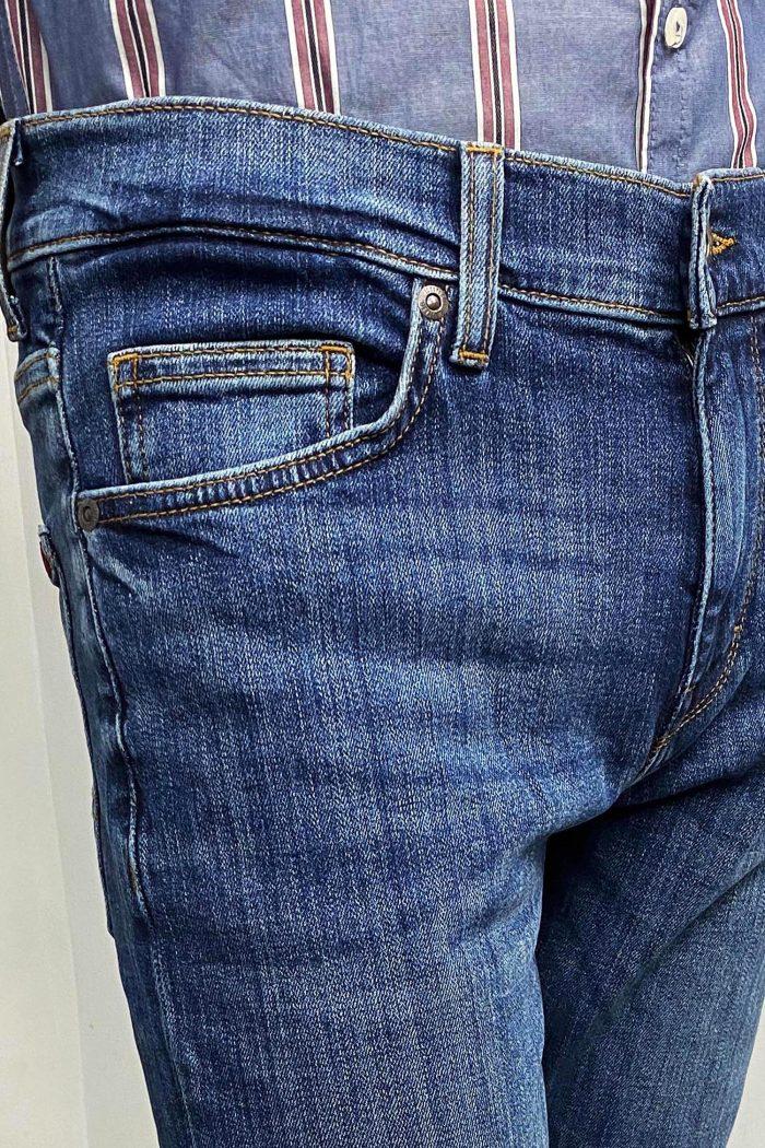 Slim fit Stretchable faded Blue jeans for Men