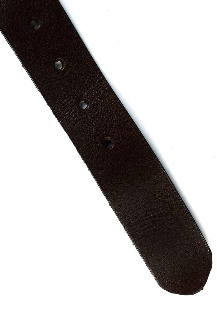 Maroon Pure Leather Belt