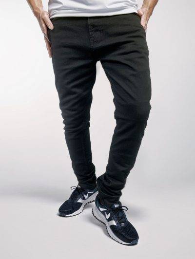 Men's Black In Skinny fit Jeans