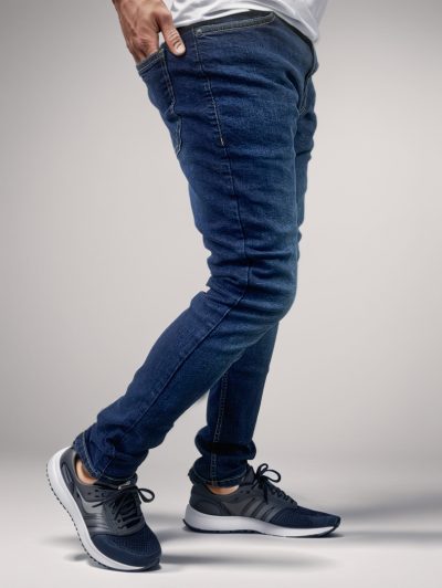 Men's Faded Blue In Skinny fit Jeans